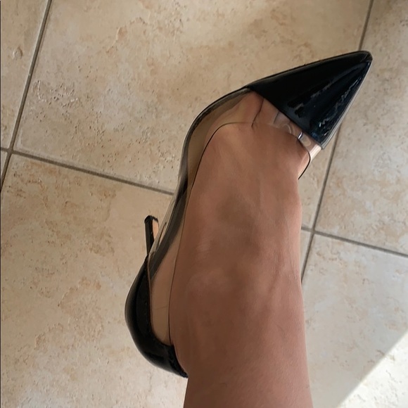 Gianvito Rossi plexiglass 36 black PUMPS PVC - Picture 11 of 12